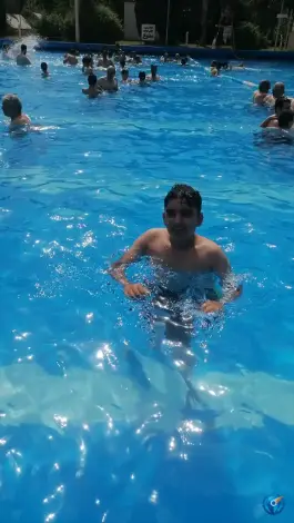 عکس استخر روباز پارک ملت در مشهد 9