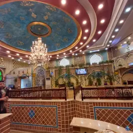 عکس سفره خانه سنتی باغ صبا در زنبیل آباد قم 9
