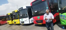 پارکینگ شرکت واحد اتوبوسرانی، جنت آباد جنوبی، تهران