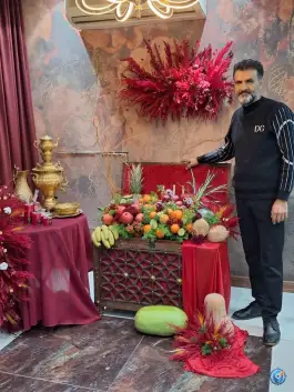 عکس باغ رستوران پارسیان خلیج فارس اصفهان 2