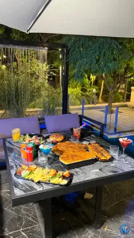 عکس باغ رستوران پشت راه در محله دکتر حسابی شیراز 7