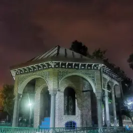 عکس عمارت کلاه فرنگی قصر در محله قصر تهران 3