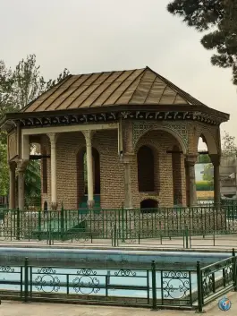 عکس عمارت کلاه فرنگی قصر در محله قصر تهران 6