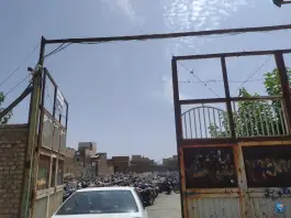 عکس پارکینگ وسایط نقلیه توقیفی میامی۱ در محله پورسینا مشهد 2