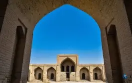 عکس کاروانسرای شاه عباسی برسیان، جاده زیار، اصفهان 3