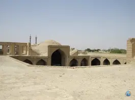 عکس کاروانسرای شاه عباسی برسیان، جاده زیار، اصفهان 6