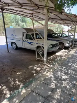 پارکینگ آمبولانس بهشت معصومه قم