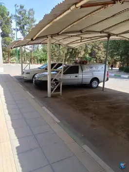 عکس پارکینگ آمبولانس بهشت معصومه قم 2