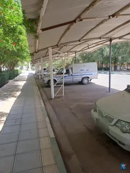 عکس پارکینگ آمبولانس بهشت معصومه قم 3