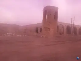 عکس کاروانسرای آجری علی آباد قم 3