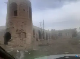عکس کاروانسرای آجری علی آباد قم 6