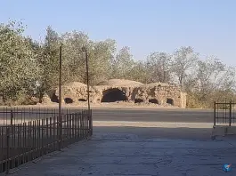 عکس کاروانسرای آجری علی آباد قم 8