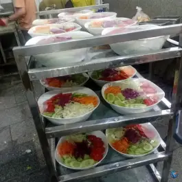 عکس های غذای سنتی افغانستان در محله امیرالمومنین مشهد