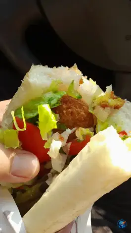 عکس فلافل معرکه در محله گلستان تهران 4