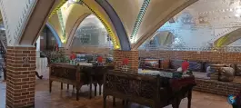 عکس سفره خانه سنتی دیوان در محله فردوسی تهران 2