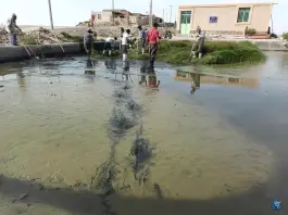 عکس استخر زیبای زردان در روستای شاخنات زهان 2