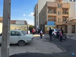 عکس دبستان دخترانه ی سمانه و پسرانه فردوسی در صالح آباد تهران 1
