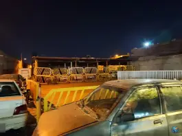 پارکینگ عمومی در محله بهارستان شیراز