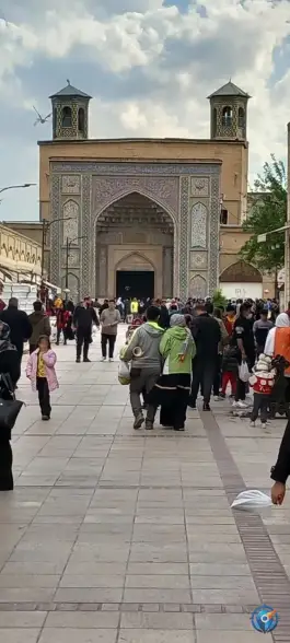 عکس بازار وکیل در محله گود عربان شیراز 4