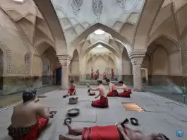 عکس حمام وکیل در محله گود عربان شیراز 5
