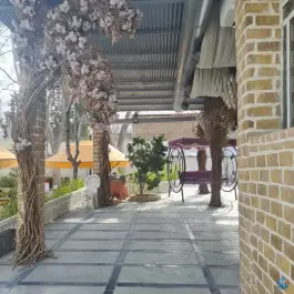 عکس باغ رستوران حسینی در همت کرج 2