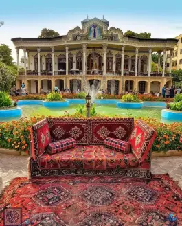 باغ و عمارت شاپوری، انوری، شیراز