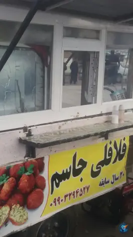 عکس های فلافل جاسم در میدان امام دهگلان