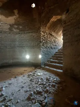 عکس آب انبار آجری پاسنگان، قم 3