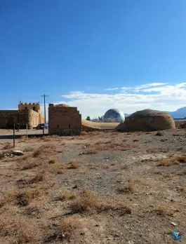 عکس آب انبار آجری پاسنگان، قم 4