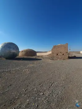 عکس آب انبار آجری پاسنگان، قم 5