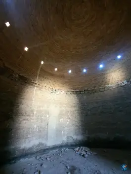 عکس آب انبار آجری پاسنگان، قم 8