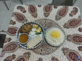 عکس غذای بیرون بر خوان پارسی در محله فلسطین شیراز 8