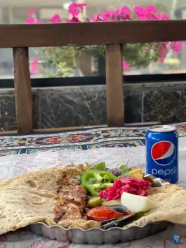 عکس سفره خانه سنتی ترنج آبشار اصفهان 4