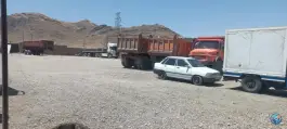 عکس پارکینگ خودروهای سبک و سنگین سیدی در هفت حوض مشهد 6