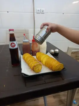عکس فست فود و سوخاری کیلویی نمکی در محله نیروگاه قم 7