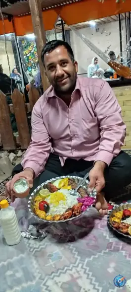عکس باغ رستوران ظهور در ظهور قم 6