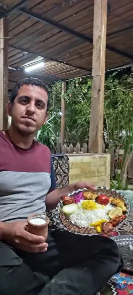 عکس باغ رستوران ظهور در ظهور قم 7