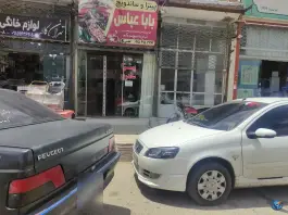 عکس های پیتزا و ساندویچ باباعباس در حاجی آباد زهان