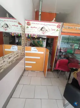 عکس پیتزا و ساندویچ باباعباس در حاجی آباد زهان 2