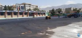 دبیرستان پسرانه دوره اول جابر انصاری در محله باغستان کرج