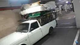 پارکینگ بازار مبل ایران در یافت آباد شمالی تهران