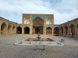 عکس مسجد جامع قم در محله رضویه قم 2