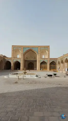 عکس مسجد جامع قم در محله رضویه قم 6