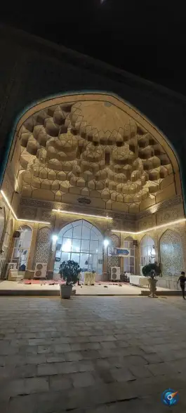 عکس مسجد جامع قم در محله رضویه قم 7