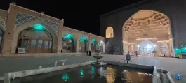 عکس مسجد جامع قم در محله رضویه قم 8
