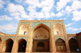 عکس مسجد جامع قم در محله رضویه قم 10