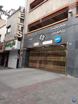 عکس پارکینگ طبقاتی حافظ در محله ولیعصر تهران 2
