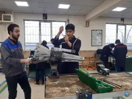 عکس های هنرستان تختی مشهد در محله کارمندان