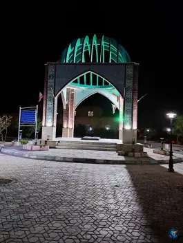 عکس های گلزار شهدای گمنام دانشگاه آزاد اسلامی قاین