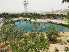 عکس های استخر و آبنمای بوستان جنگلی کوهسار در شهران شمالی تهران